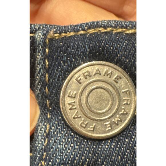 Frame Jeans Blue L'Homme Slim Men’s Size 36 Stretch Denim Classic Dark Wash - Picture 8 of 11